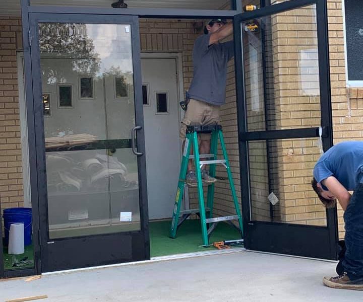 entrance glass door Jacksonville